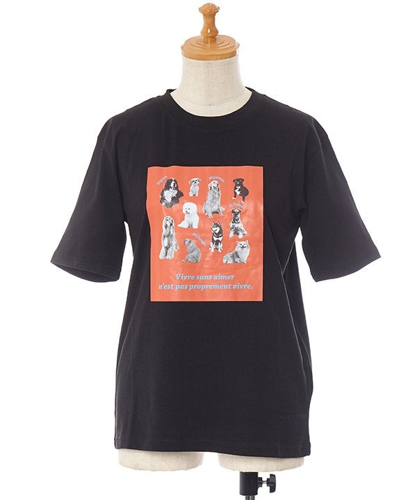 モノクロペットTシャツ | AS KNOW AS オンラインショップ