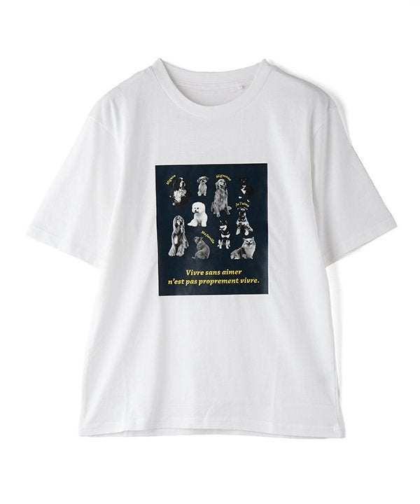 モノクロペットTシャツ | AS KNOW AS オンラインショップ