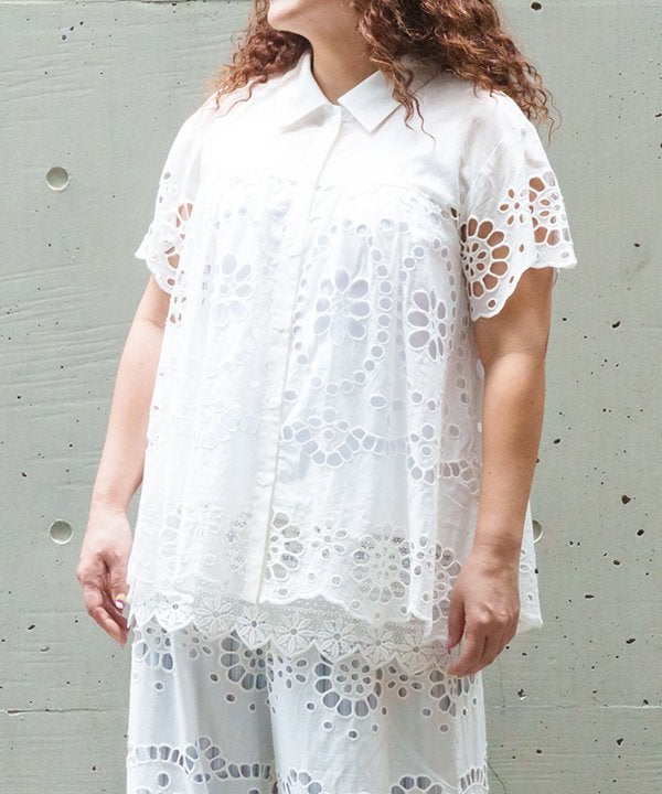 レース的刺繍SH | AS KNOW AS オンラインショップ